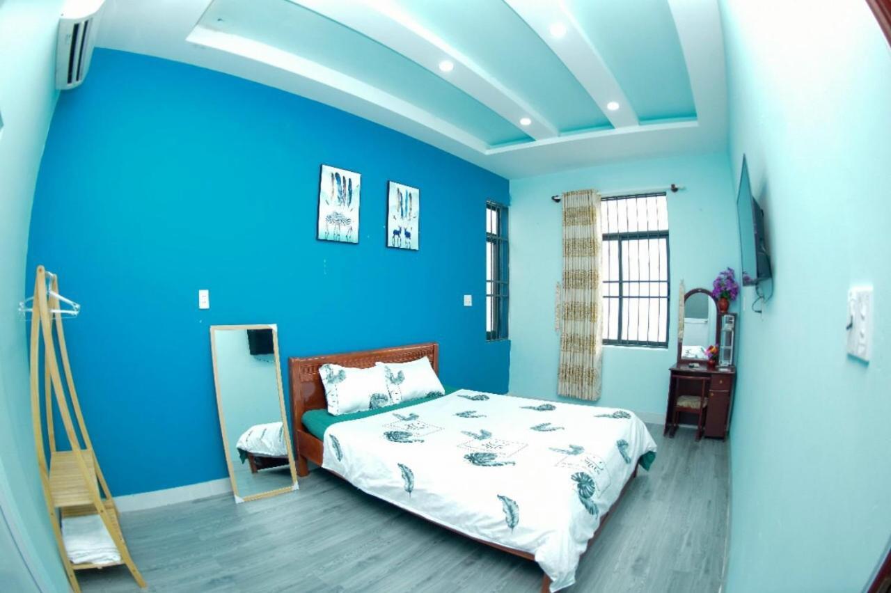Villa hoàng hoa thám bãi sau Vung Tau Esterno foto