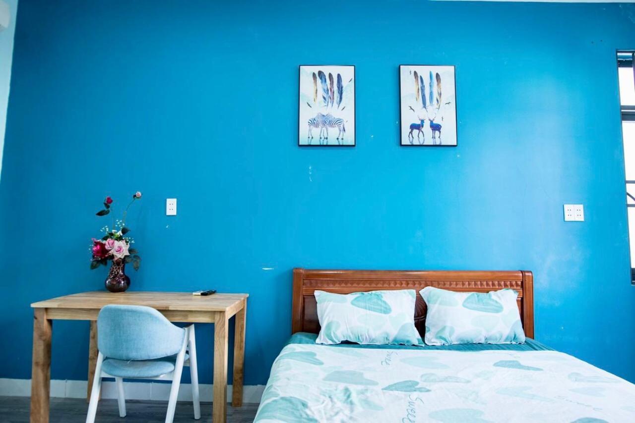 Villa hoàng hoa thám bãi sau Vung Tau Esterno foto
